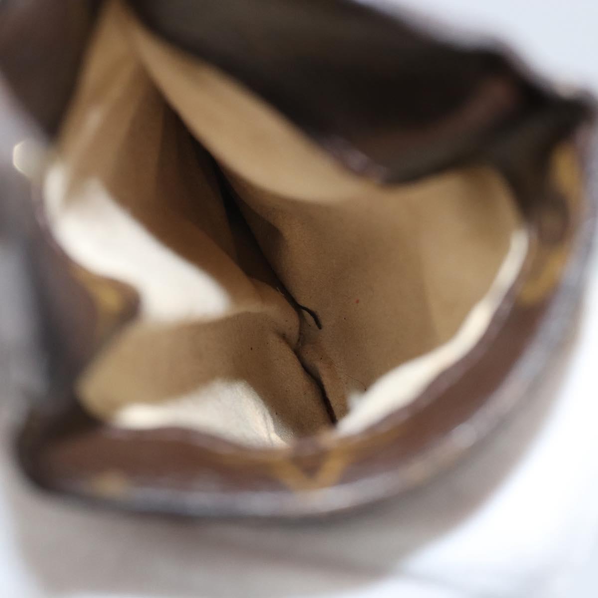 LOUIS VUITTON Monogram Etui Lunette MM Glasses Case M66544 LV Auth 141445