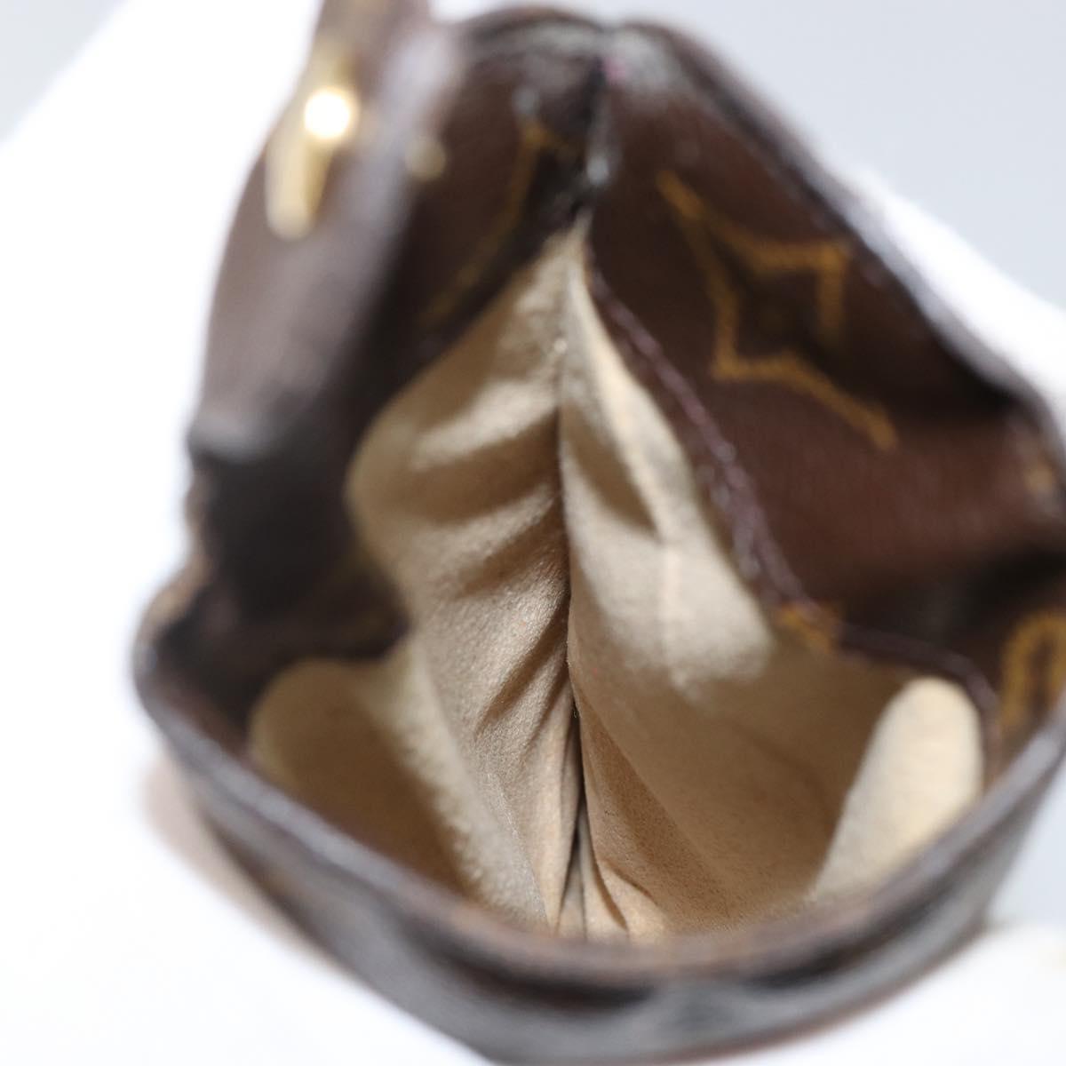 LOUIS VUITTON Monogram Etui Lunette MM Glasses Case M66544 LV Auth 141445