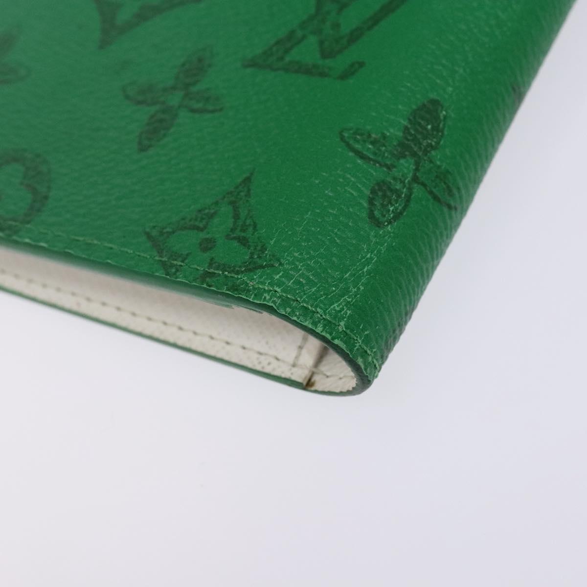 LOUIS VUITTON Monogram Everyday Portefeuille Brazza Green M80801 LV Auth 141451