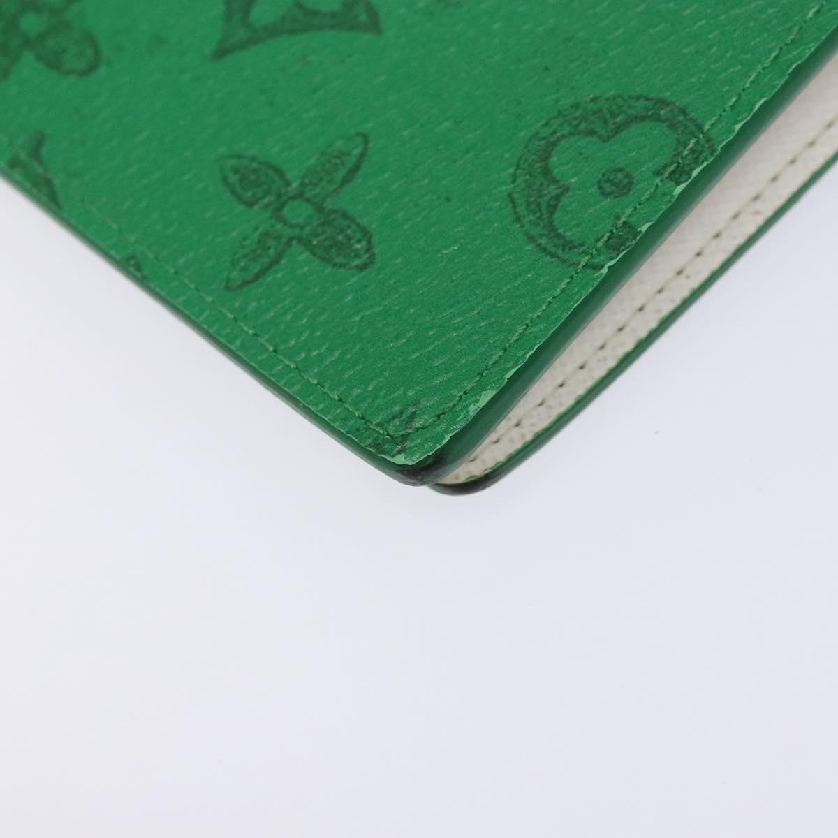 LOUIS VUITTON Monogram Everyday Portefeuille Brazza Green M80801 LV Auth 141451