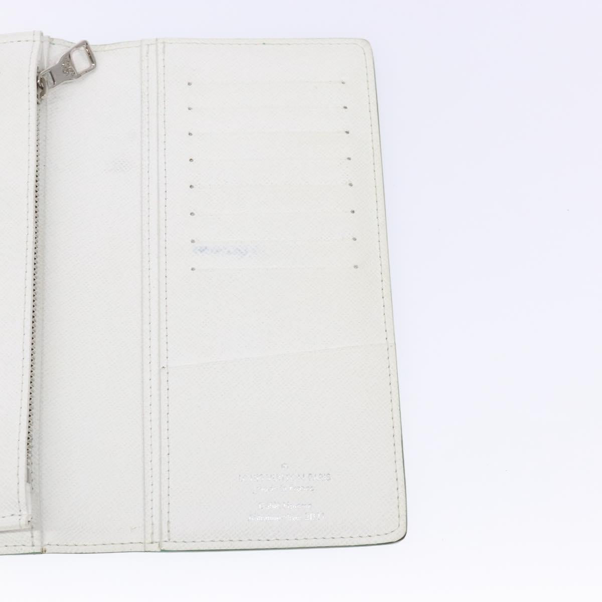 LOUIS VUITTON Monogram Everyday Portefeuille Brazza Green M80801 LV Auth 141451