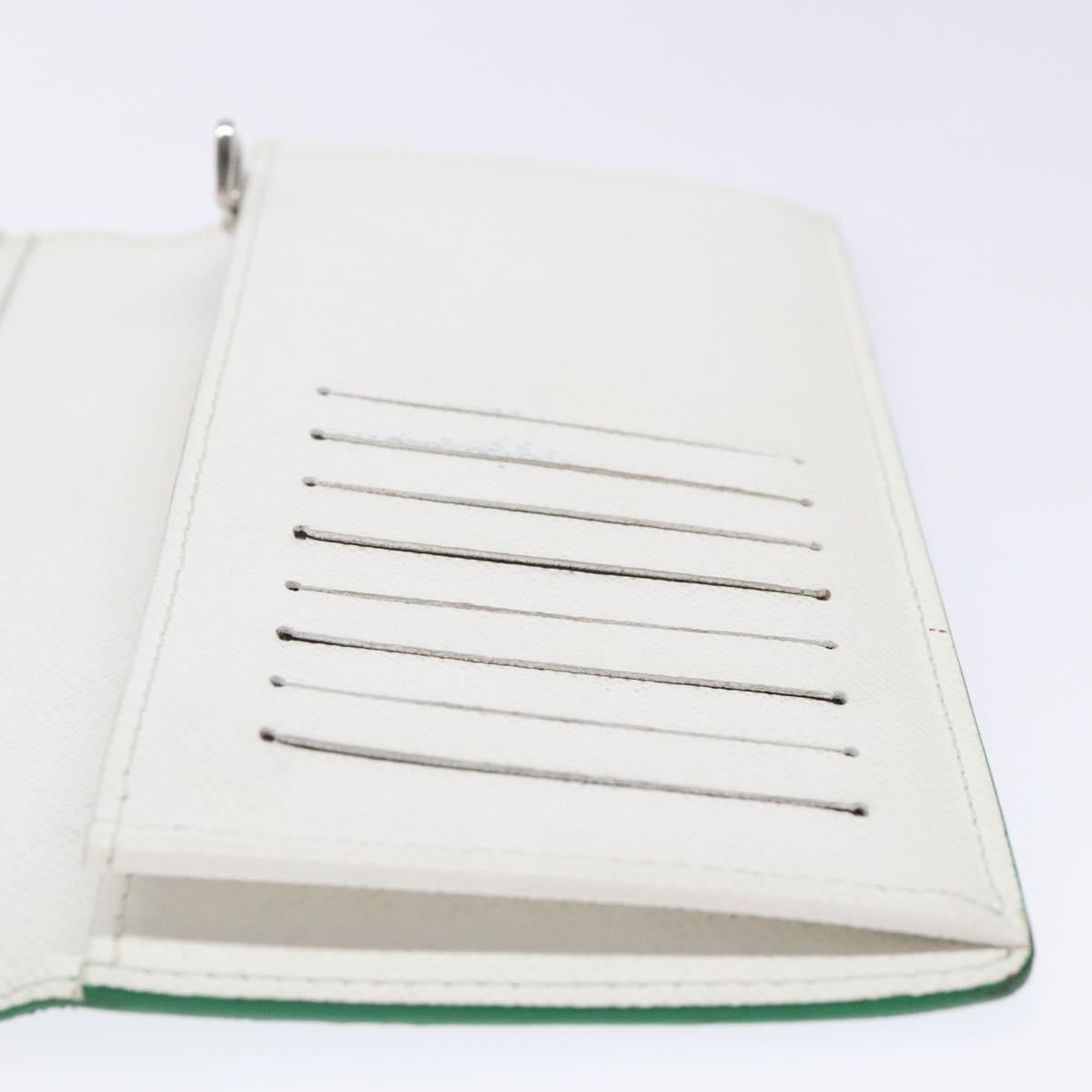 LOUIS VUITTON Monogram Everyday Portefeuille Brazza Green M80801 LV Auth 141451