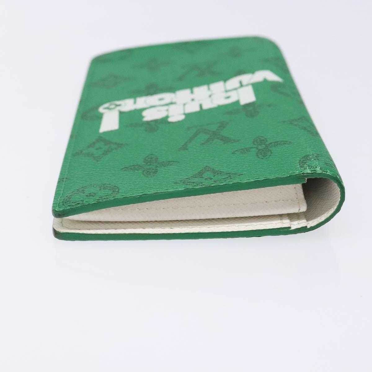 LOUIS VUITTON Monogram Everyday Portefeuille Brazza Green M80801 LV Auth 141451