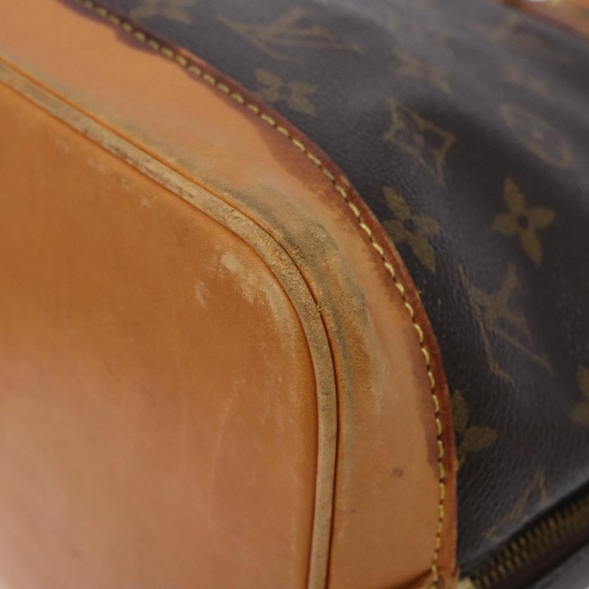 LOUIS VUITTON Monogram Alma Hand Bag M51130 LV Auth 141474