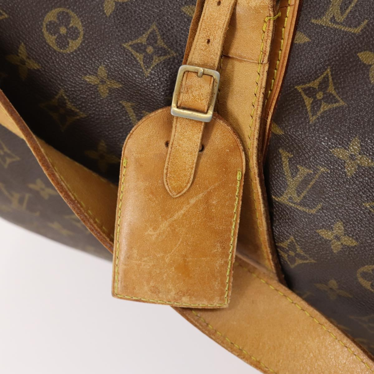 LOUIS VUITTON Monogram Sac Porochon 70 Boston Bag 2way M41222 LV Auth 141478