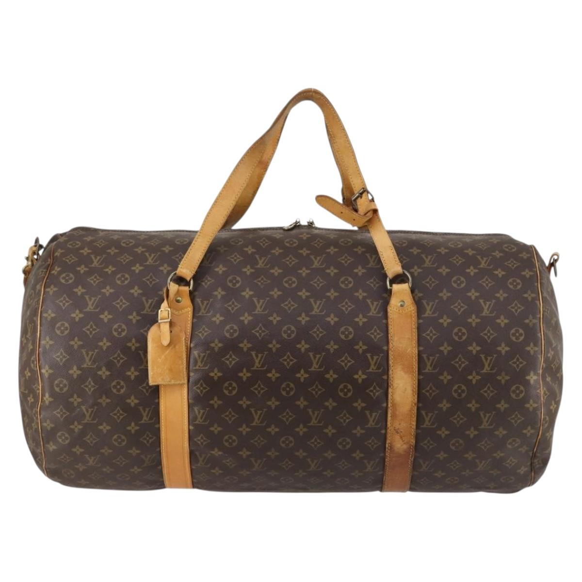 LOUIS VUITTON Monogram Sac Porochon 70 Boston Bag 2way M41222 LV Auth 141478
