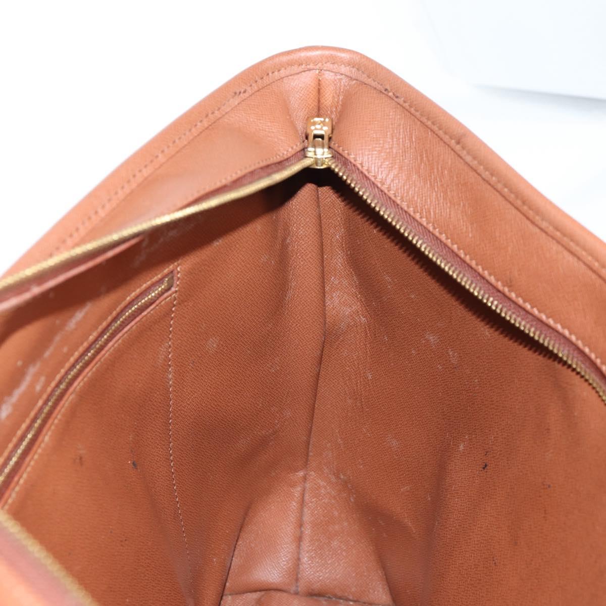 LOUIS VUITTON Monogram Sac Weekend PM Hand Bag M42425 LV Auth 141490