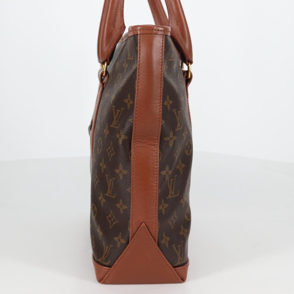 LOUIS VUITTON Monogram Sac Weekend PM Hand Bag M42425 LV Auth 141490