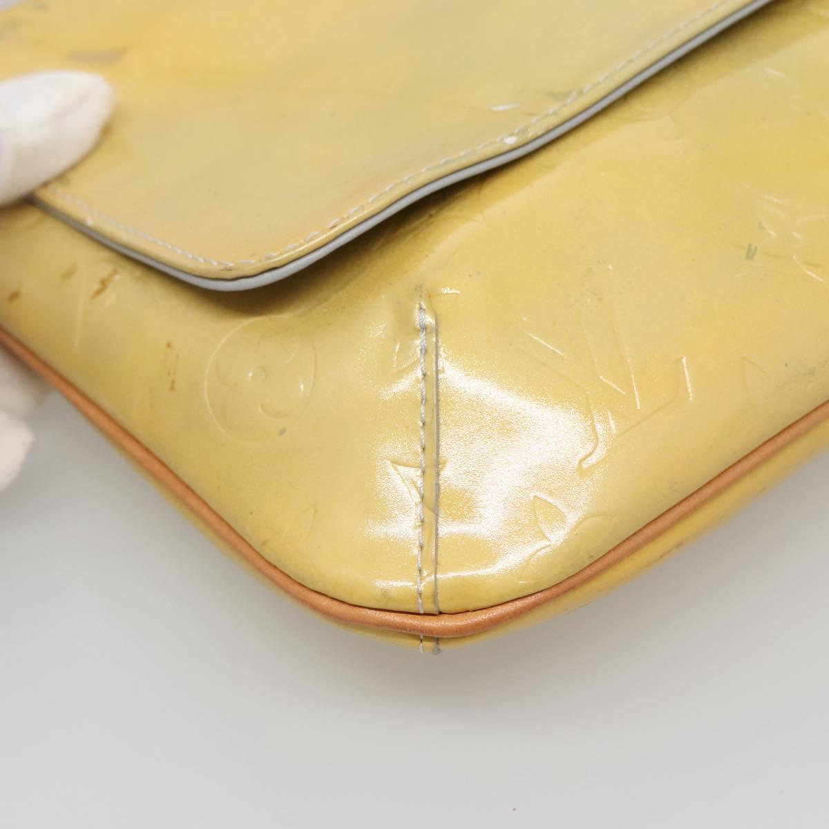 LOUIS VUITTON Monogram Vernis Thompson Street Bag Gris M91008 LV Auth 141503