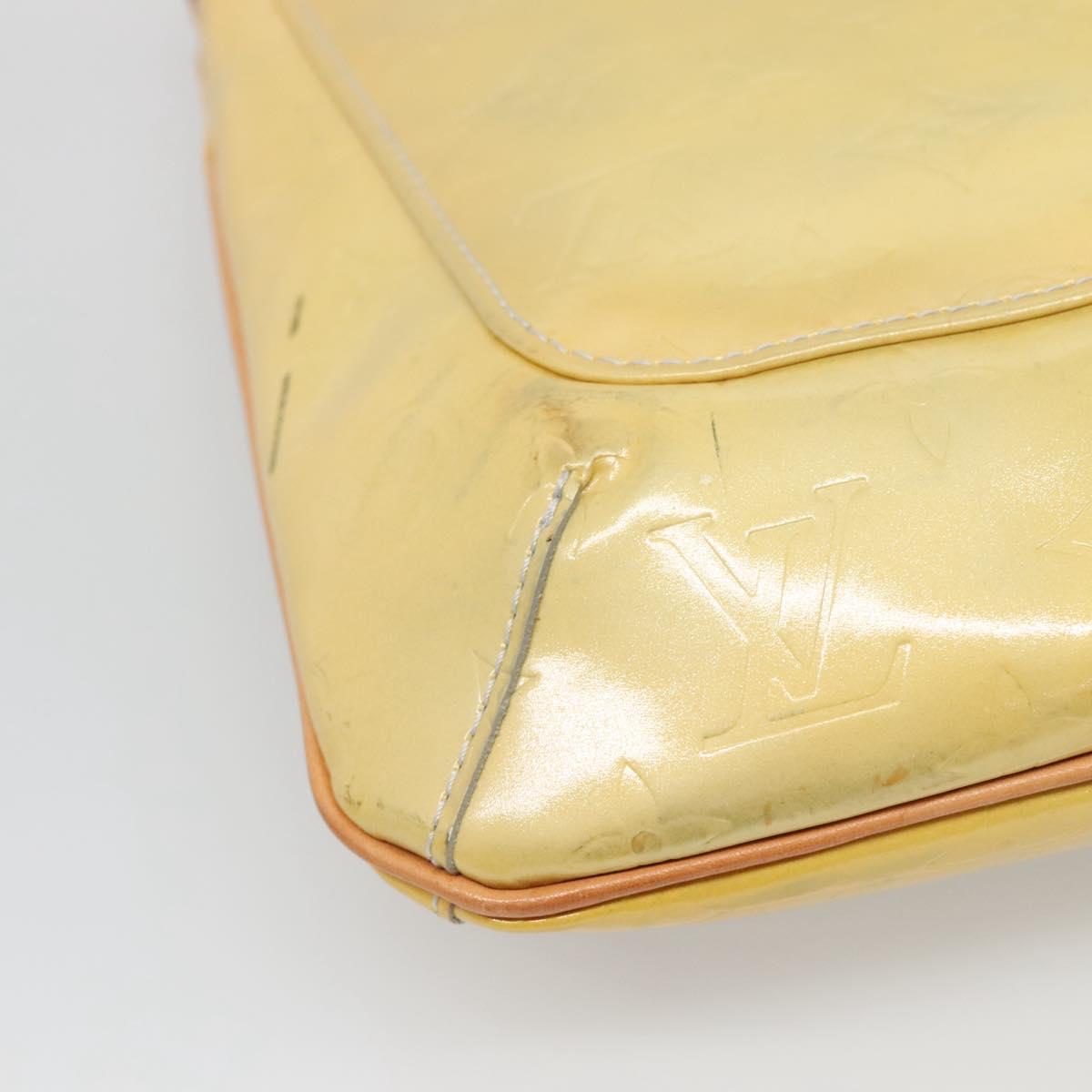 LOUIS VUITTON Monogram Vernis Thompson Street Bag Gris M91008 LV Auth 141503