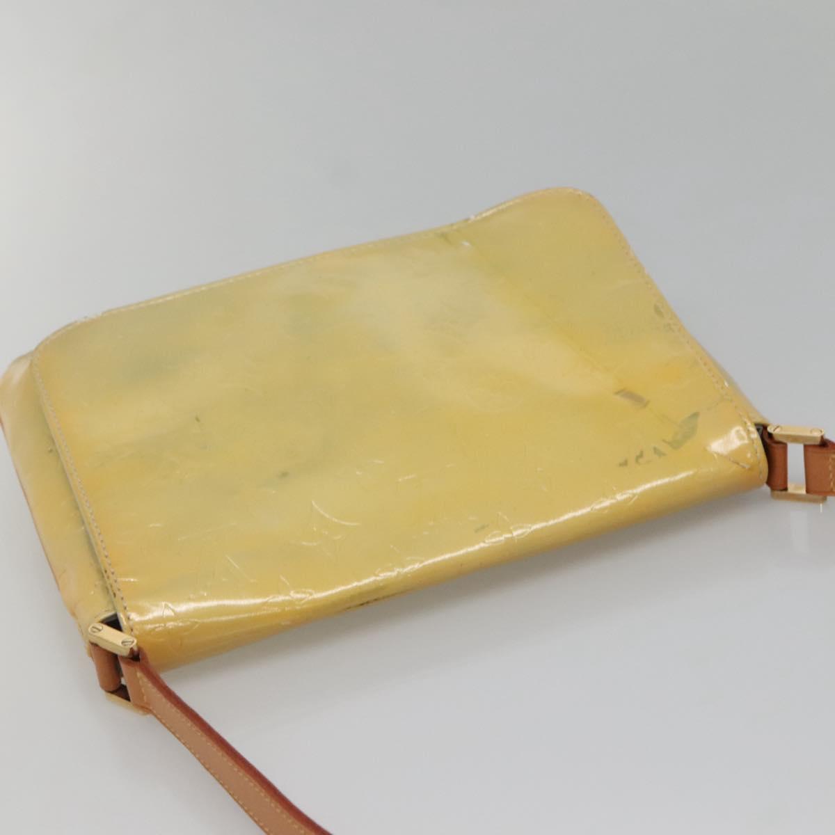 LOUIS VUITTON Monogram Vernis Thompson Street Bag Gris M91008 LV Auth 141503