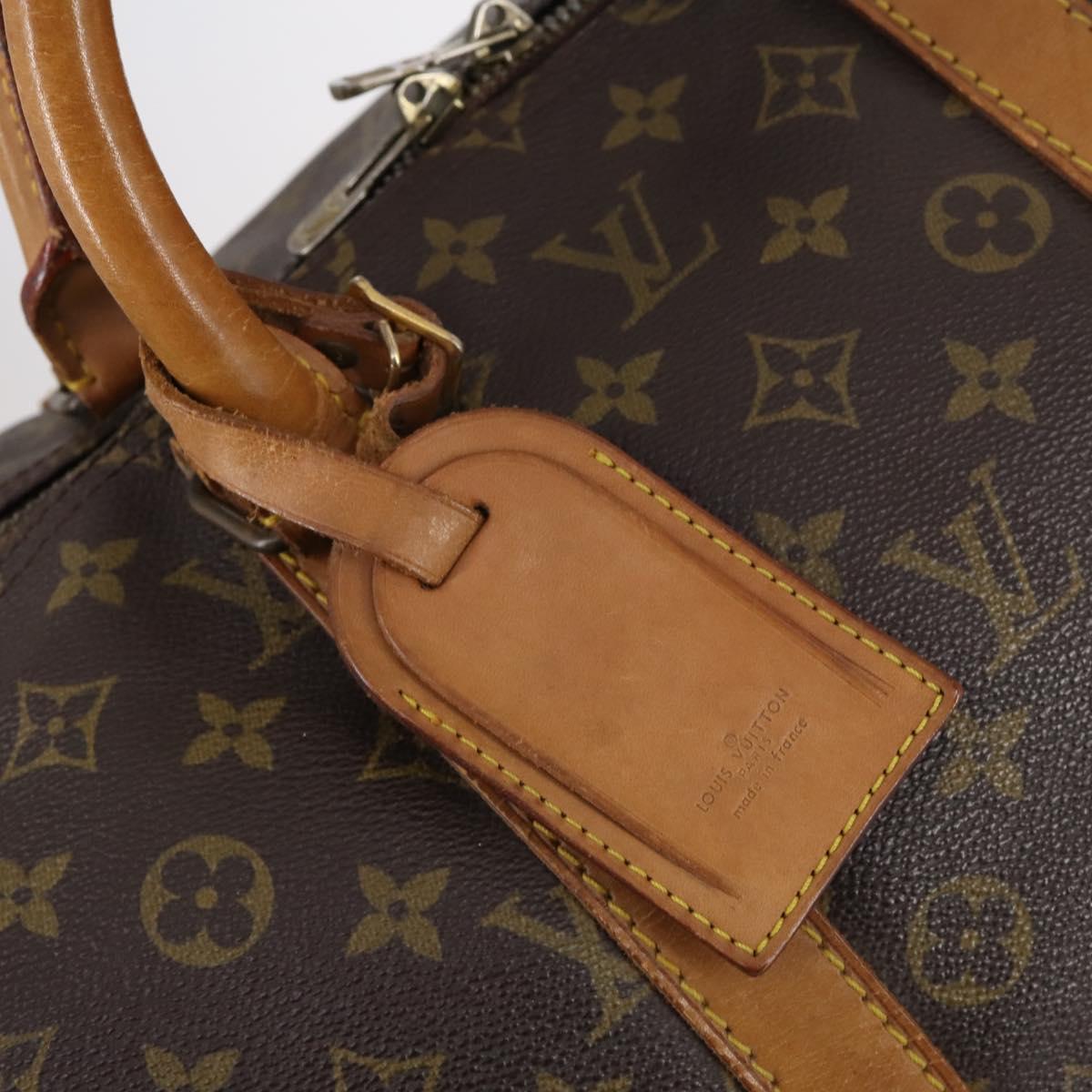 LOUIS VUITTON Monogram Keepall 55 Boston Bag M41424 LV Auth 141509