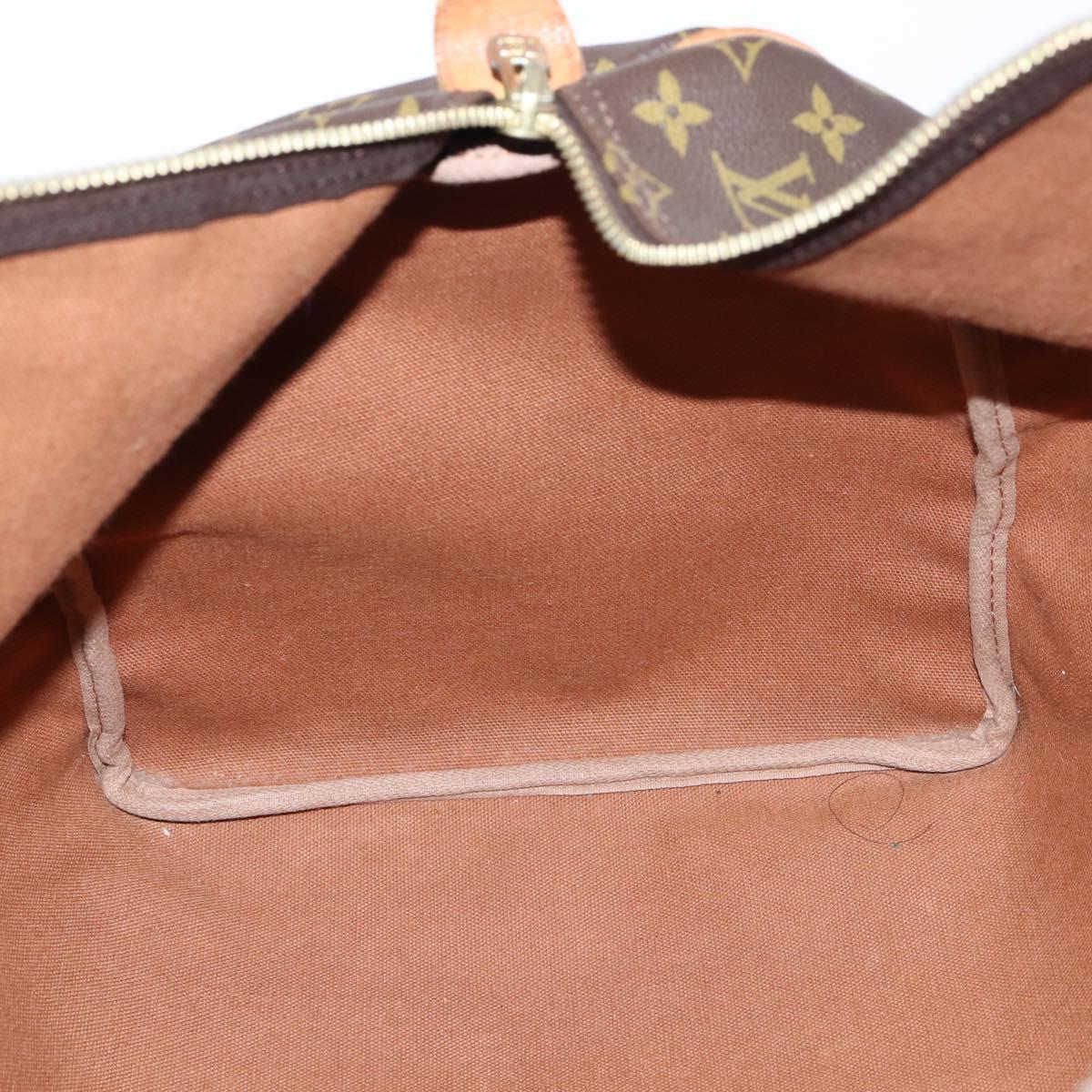 LOUIS VUITTON Monogram Keepall 55 Boston Bag M41424 LV Auth 141509