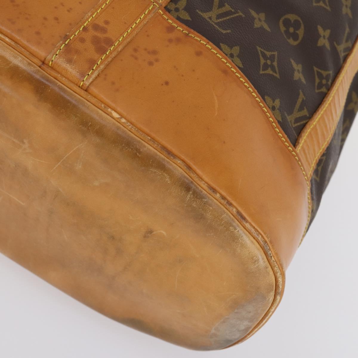 LOUIS VUITTON Monogram Randonnee GM Shoulder Bag M42244 LV Auth 141520