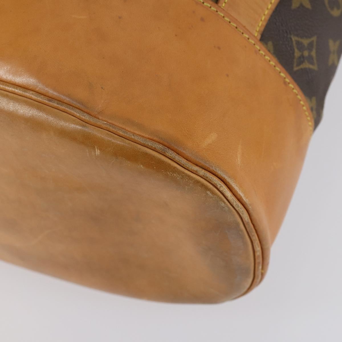 LOUIS VUITTON Monogram Randonnee GM Shoulder Bag M42244 LV Auth 141520