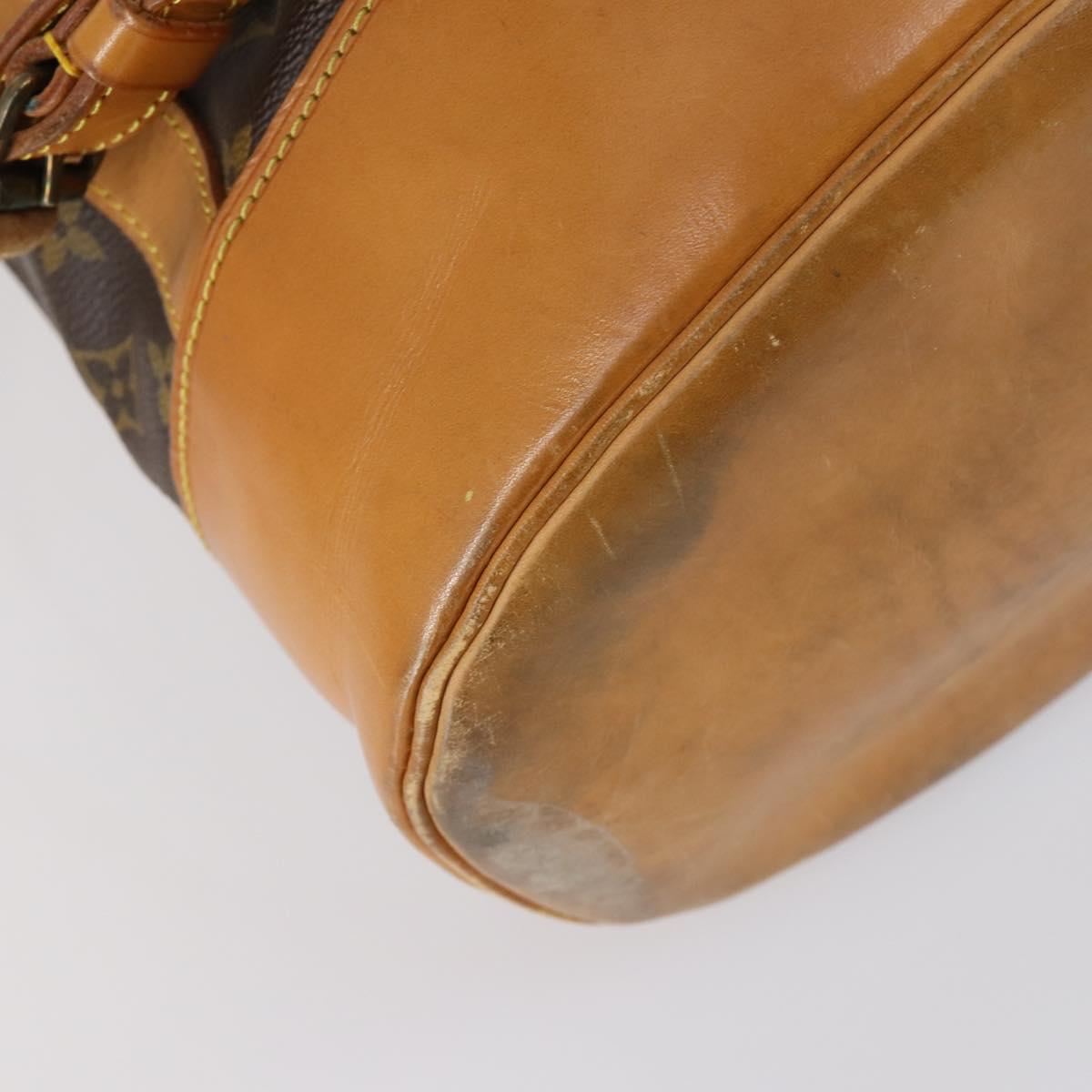 LOUIS VUITTON Monogram Randonnee GM Shoulder Bag M42244 LV Auth 141520