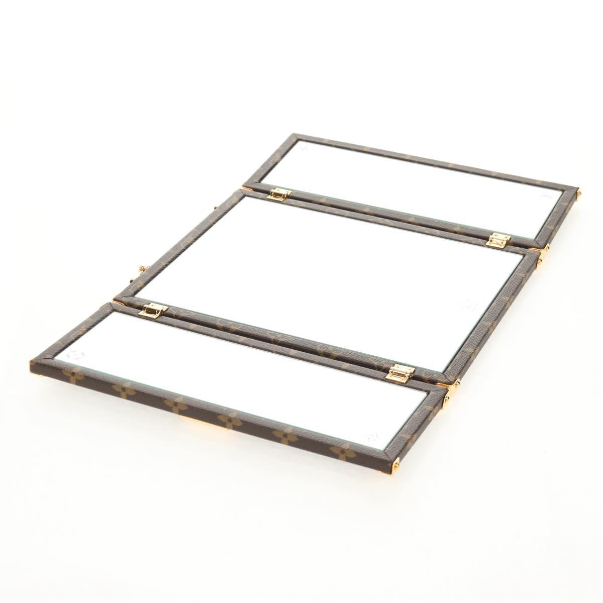 LOUIS VUITTON Monogram Home Mirror Mirror GI0554 LV Auth 141549M