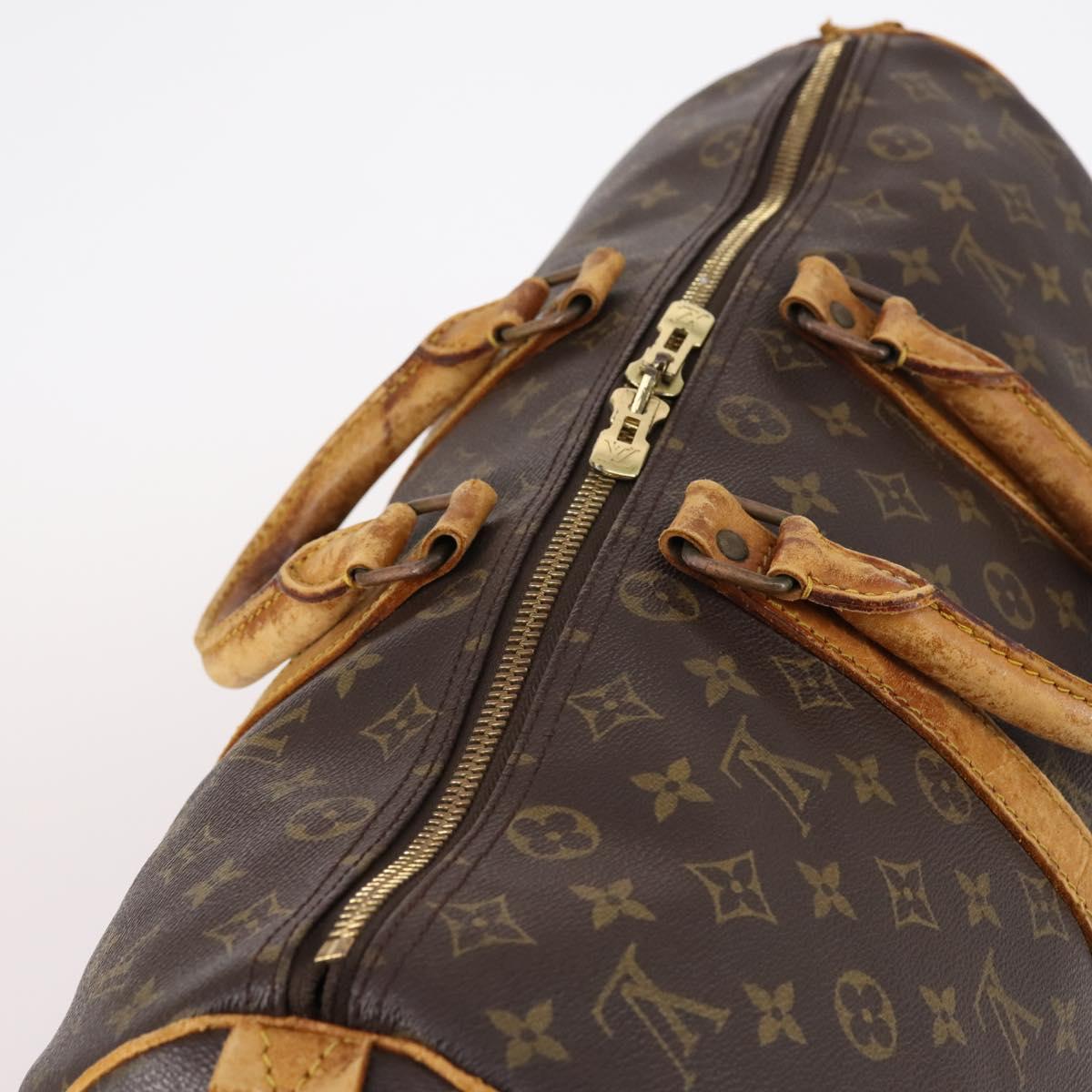 LOUIS VUITTON Monogram Keepall 45 Boston Bag M41428 LV Auth 141604