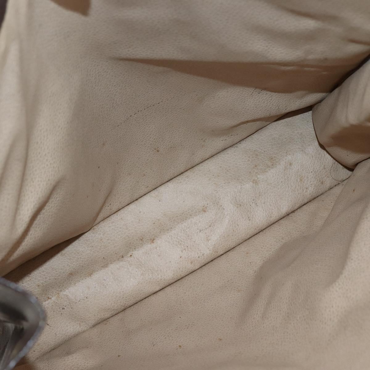 LOUIS VUITTON Monogram Sac Plat Hand Bag M51140 LV Auth 141606