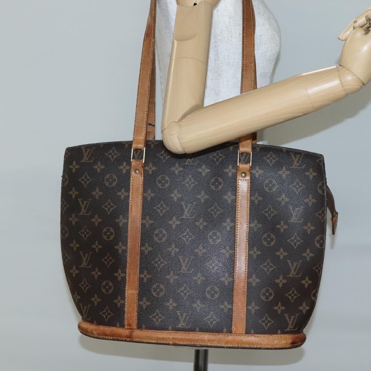 LOUIS VUITTON Monogram Babylone Tote Bag M51102 LV Auth 141624