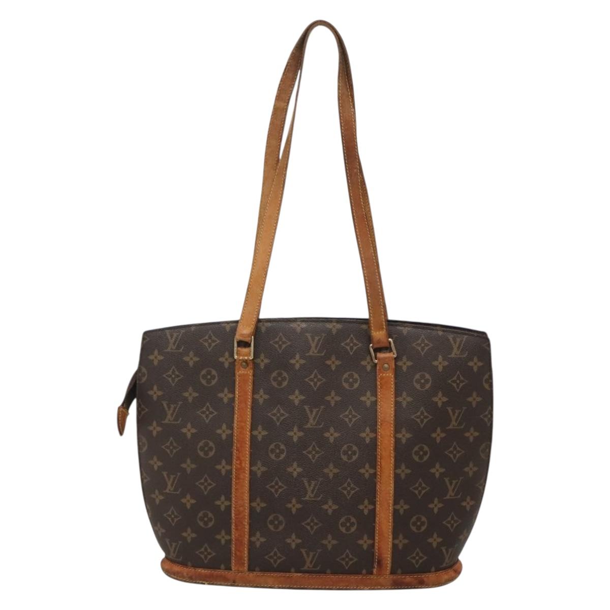 LOUIS VUITTON Monogram Babylone Tote Bag M51102 LV Auth 141624