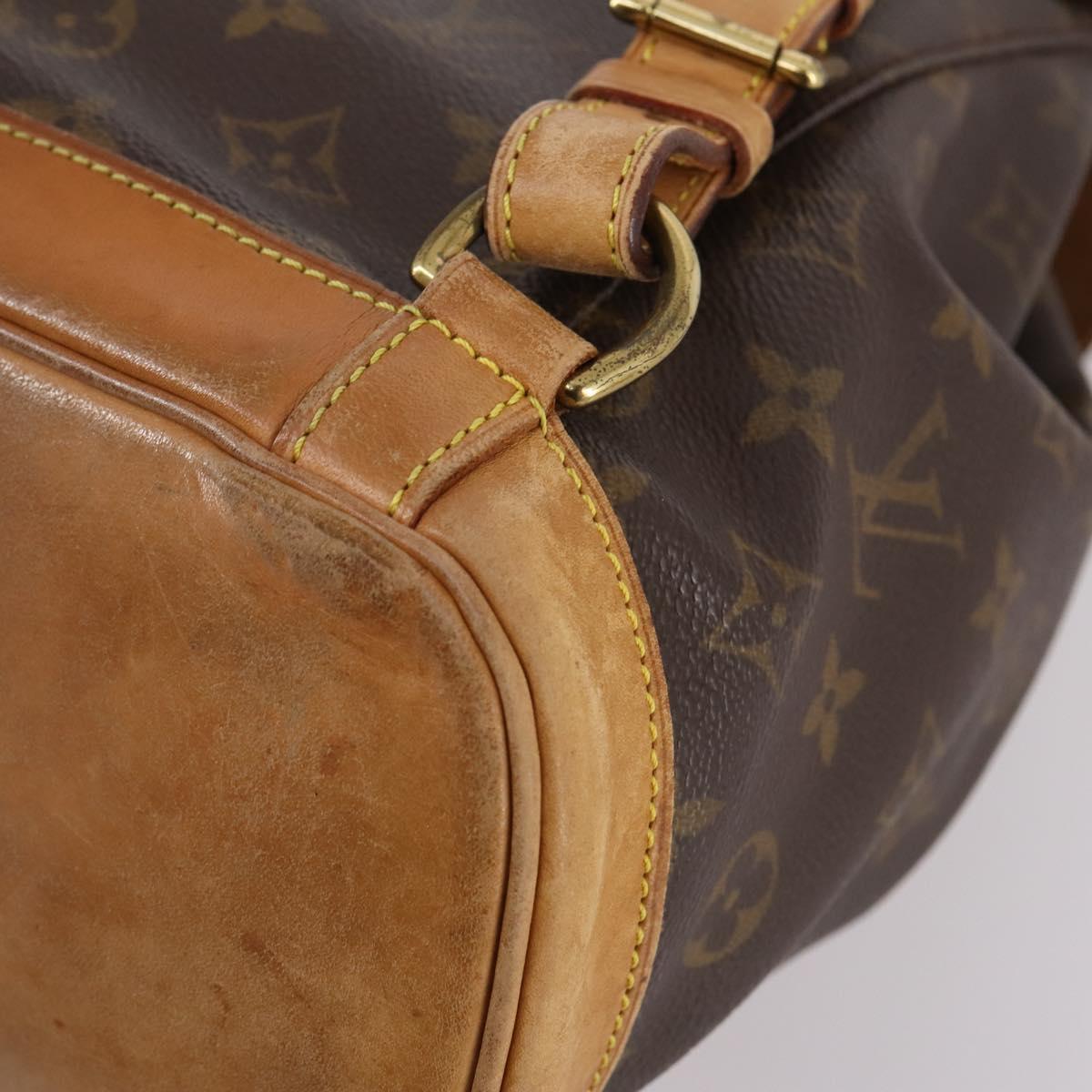 LOUIS VUITTON Monogram Montsouris MM Backpack M51136 LV Auth 141637