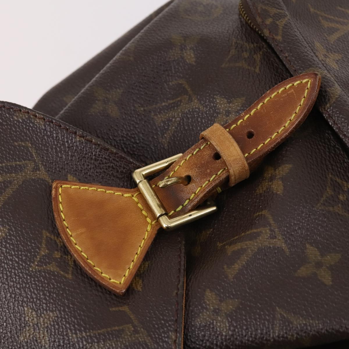 LOUIS VUITTON Monogram Montsouris MM Backpack M51136 LV Auth 141637