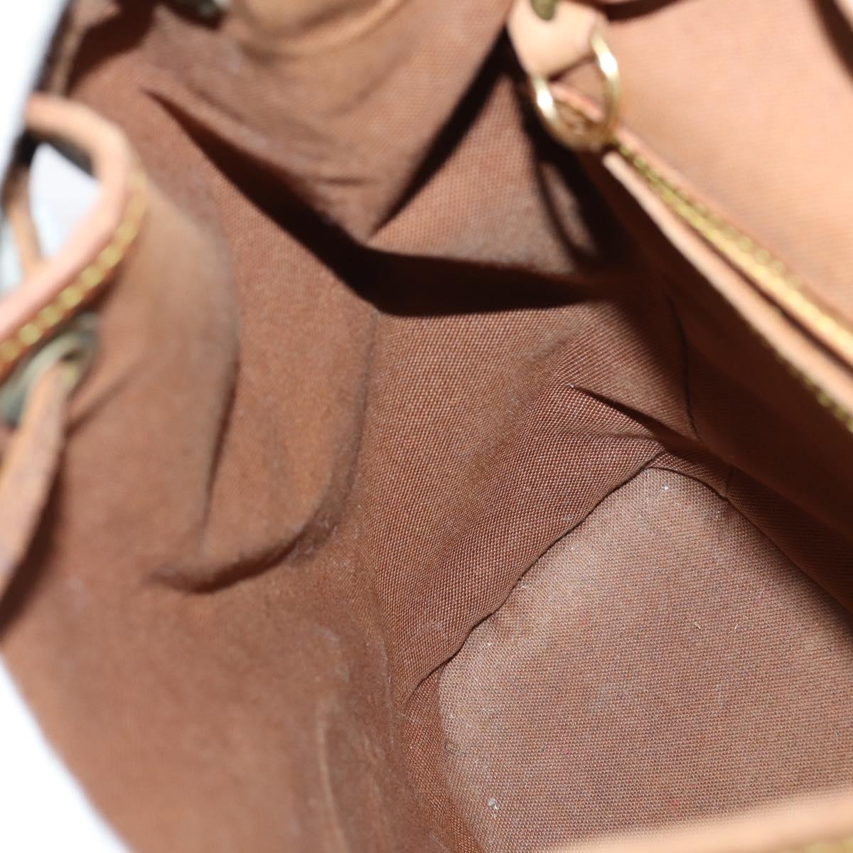 LOUIS VUITTON Monogram Montsouris MM Backpack M51136 LV Auth 141637