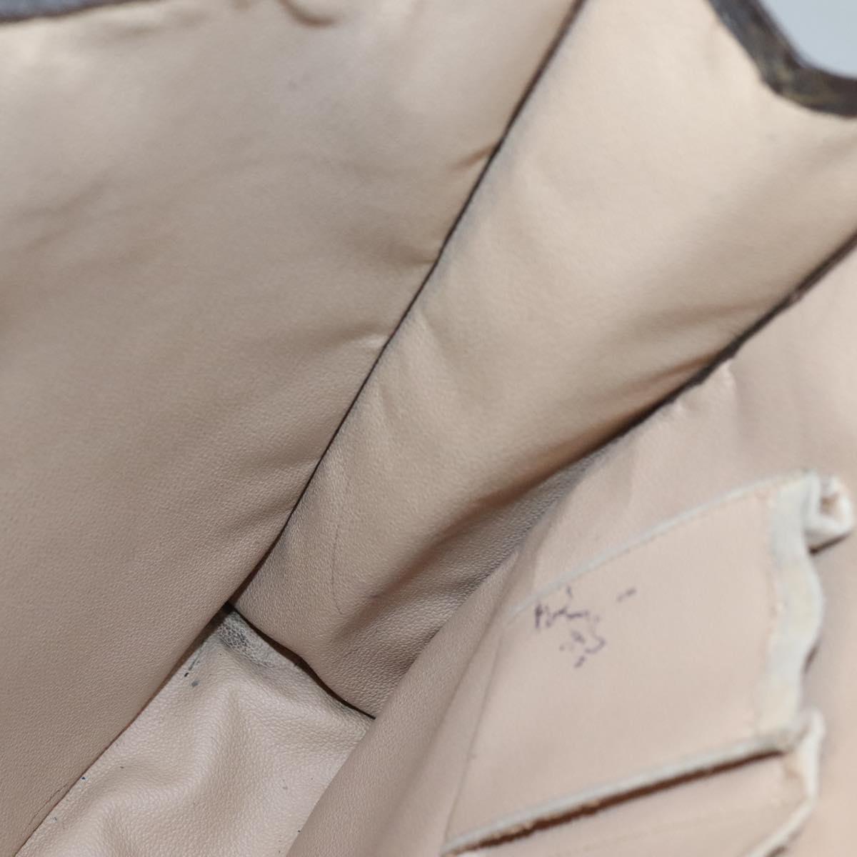 LOUIS VUITTON Monogram Sac Plat Hand Bag M51140 LV Auth 141640