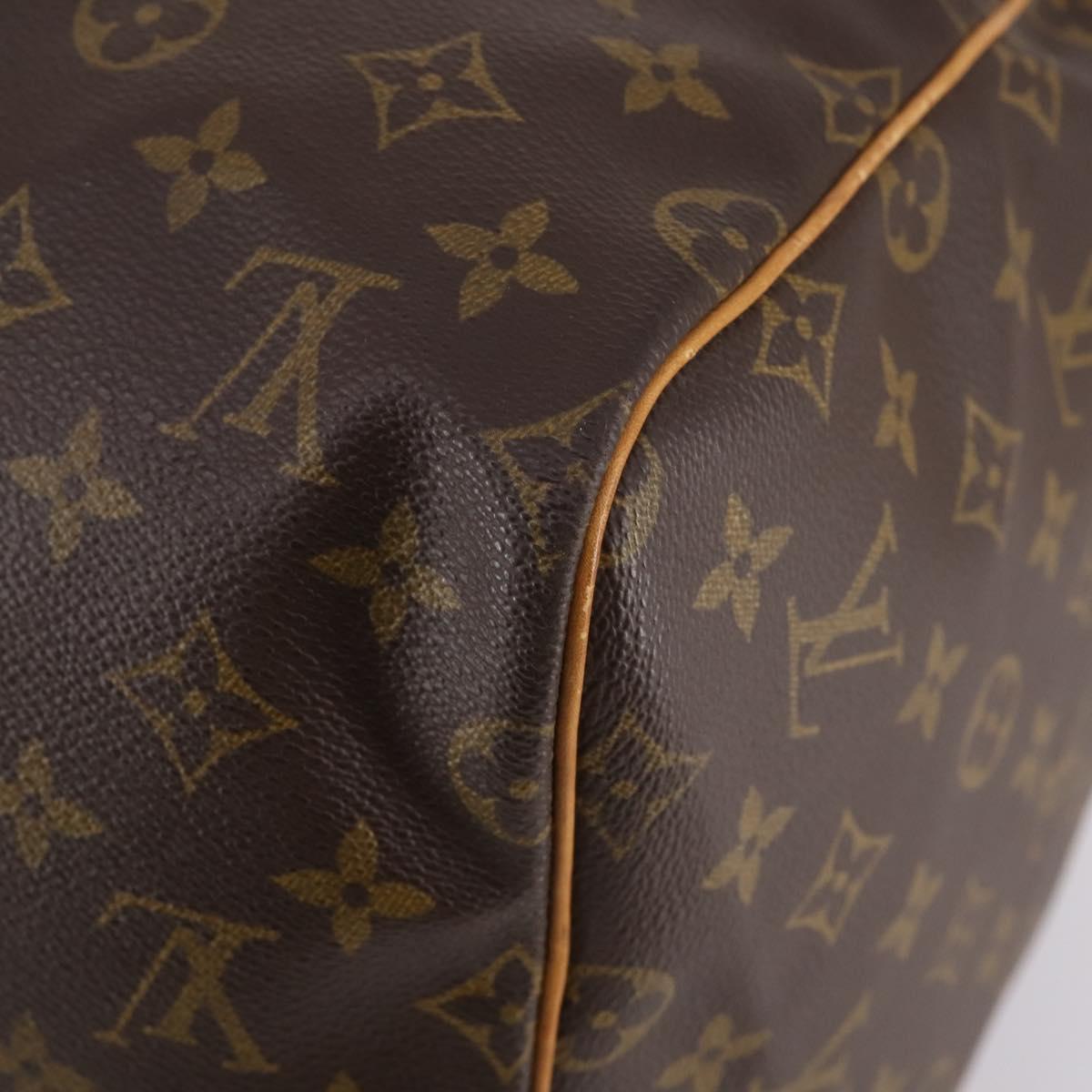LOUIS VUITTON Monogram Keepall 55 Boston Bag M41424 LV Auth 141641
