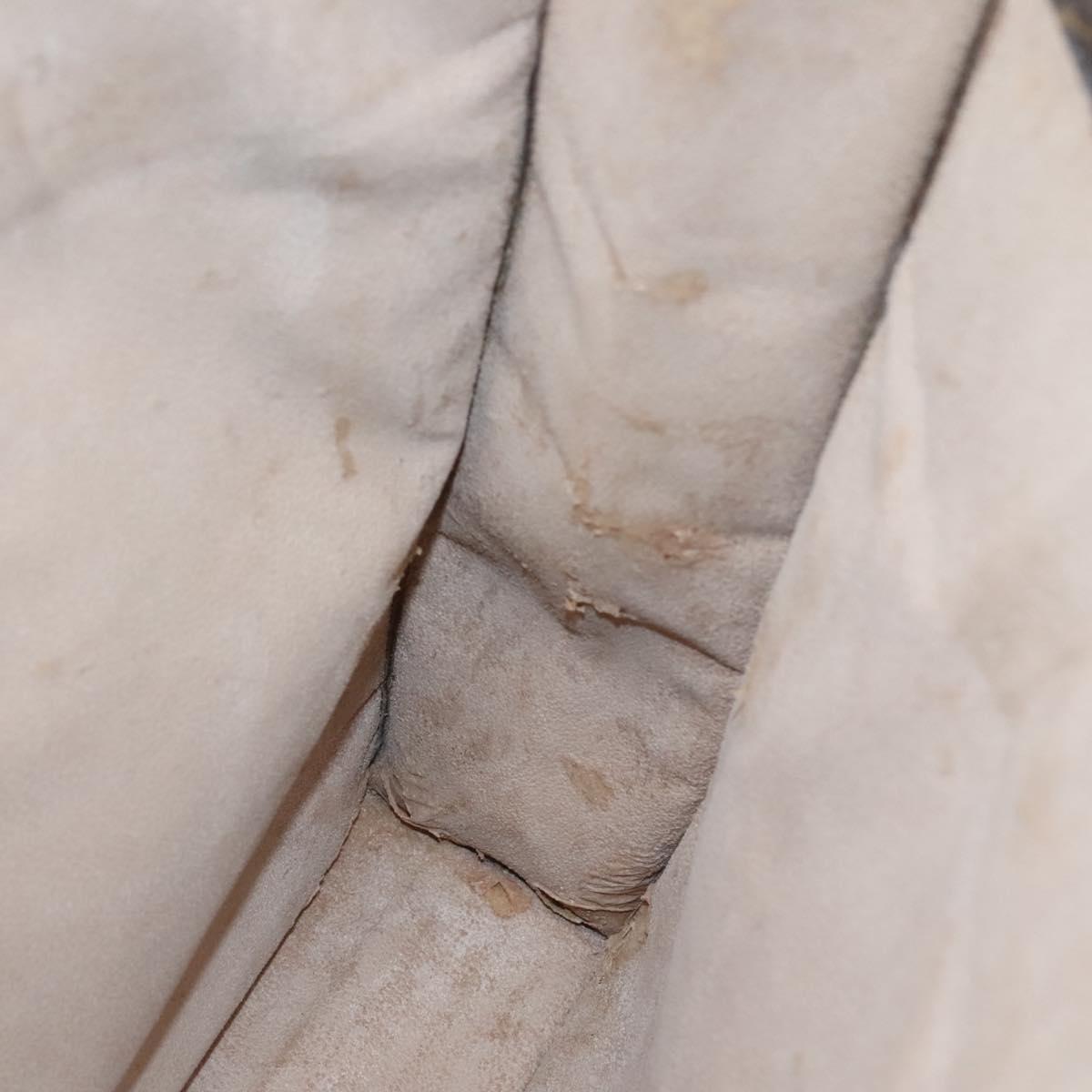 LOUIS VUITTON Monogram Sac Plat Hand Bag M51140 LV Auth 141645