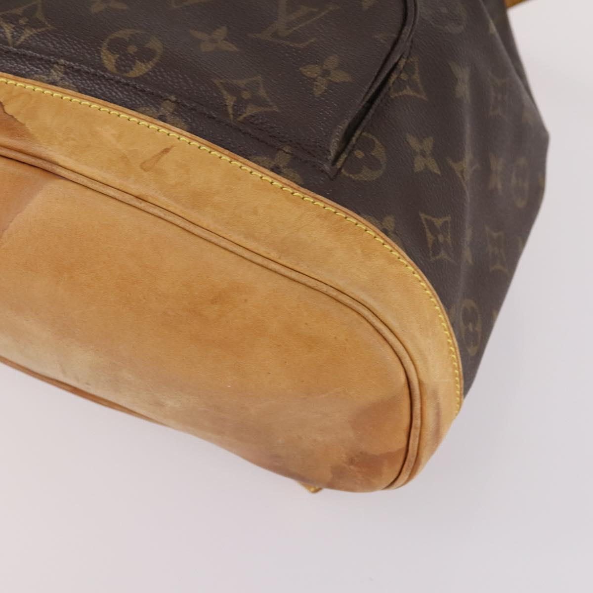 LOUIS VUITTON Monogram Montsouris MM Backpack M51136 LV Auth 141656