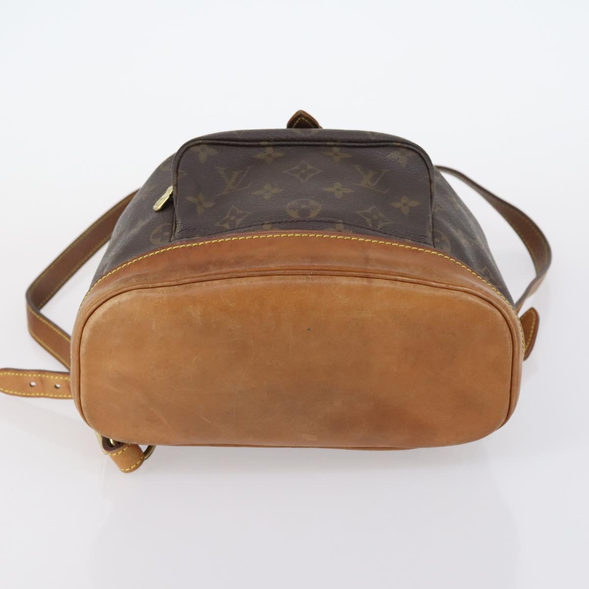 LOUIS VUITTON Monogram Montsouris MM Backpack M51136 LV Auth 141669