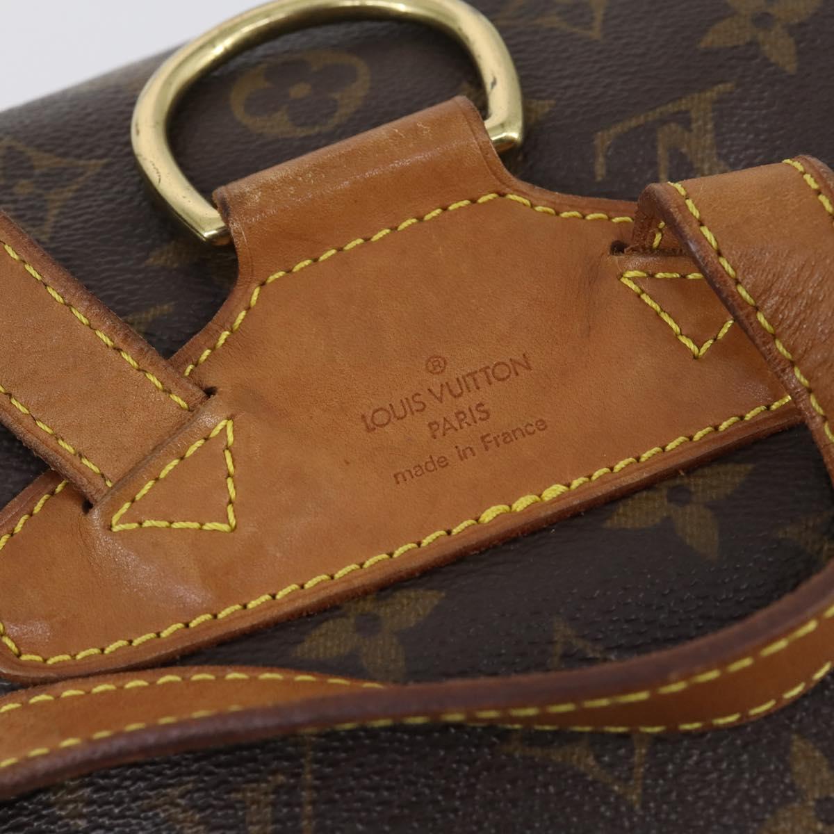 LOUIS VUITTON Monogram Montsouris MM Backpack M51136 LV Auth 141669