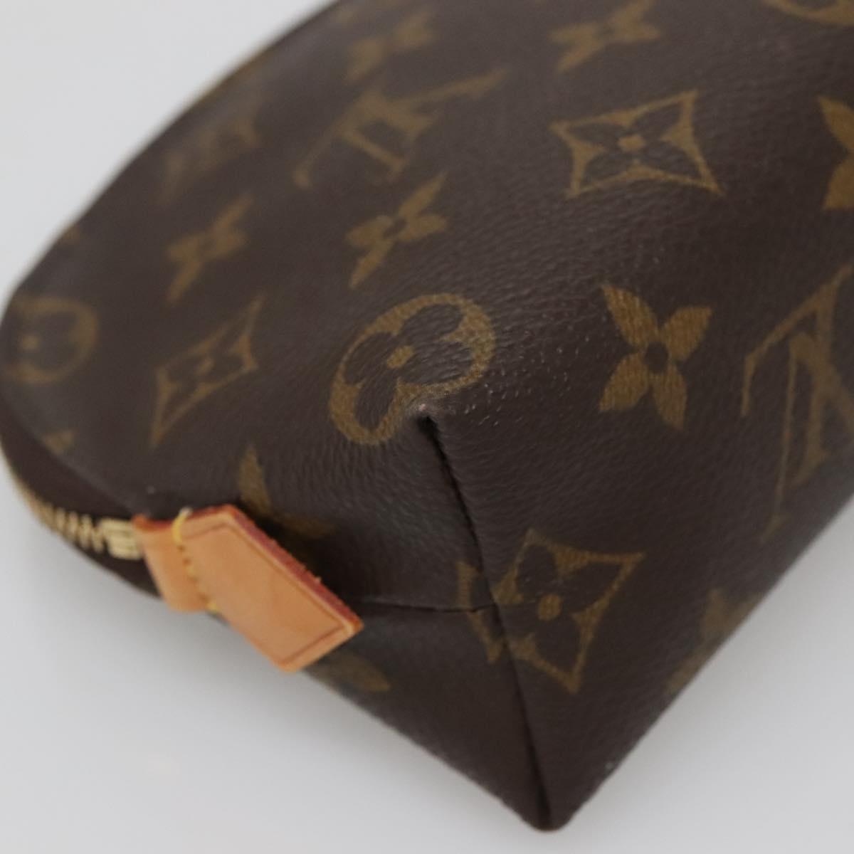 LOUIS VUITTON Monogram Pochette Cosmetic PM Pouch M43998 LV Auth 141674