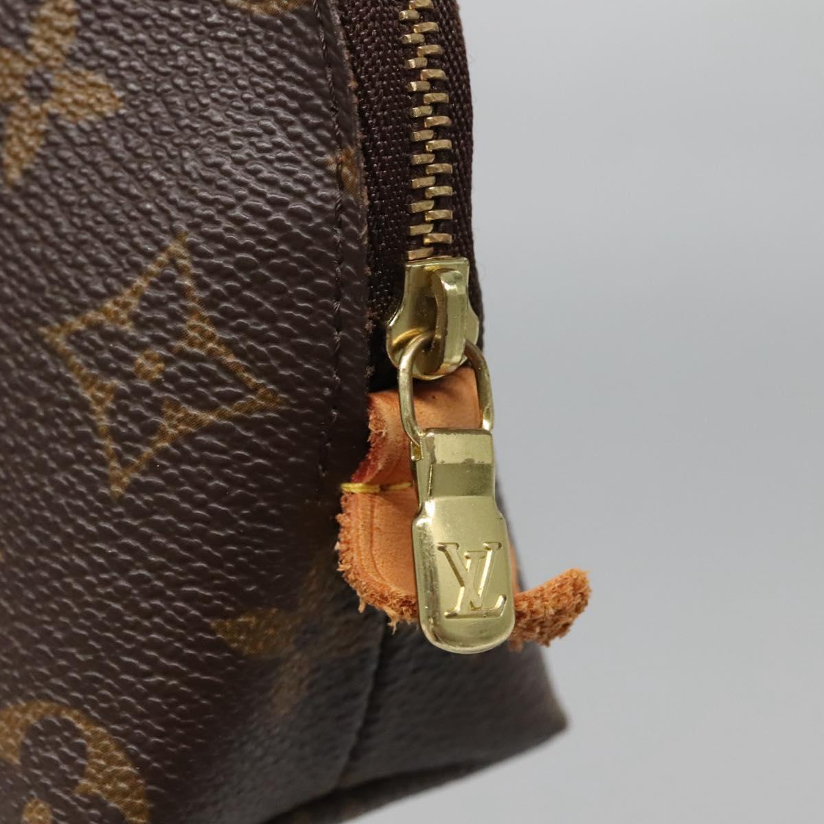 LOUIS VUITTON Monogram Pochette Cosmetic PM Pouch M43998 LV Auth 141674