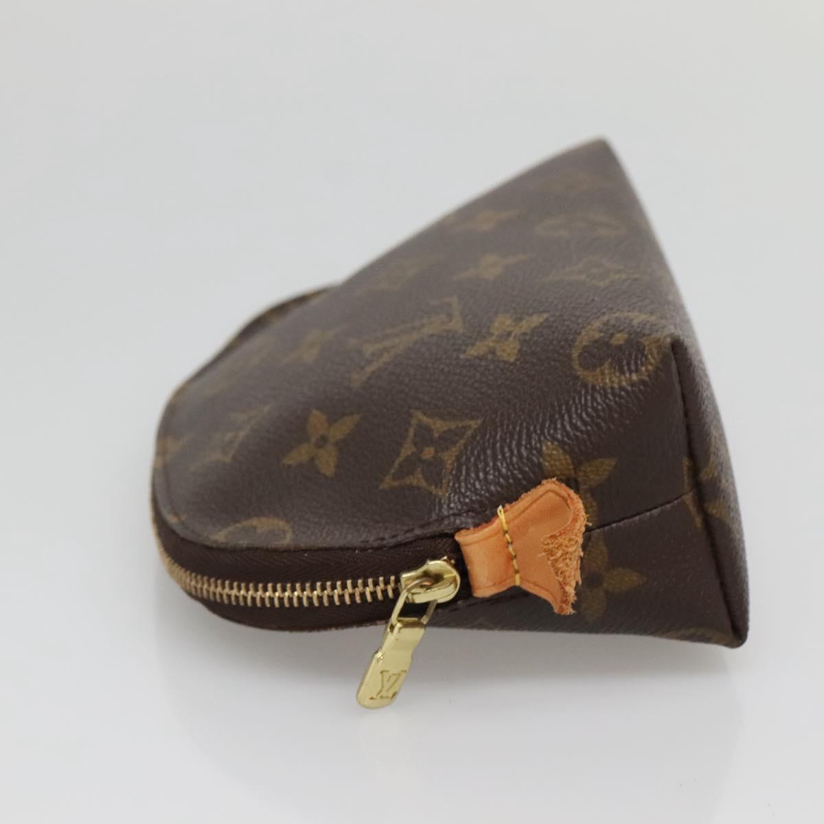 LOUIS VUITTON Monogram Pochette Cosmetic PM Pouch M43998 LV Auth 141674