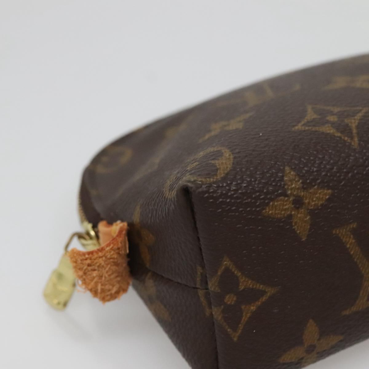 LOUIS VUITTON Monogram Pochette Cosmetic PM Pouch M43998 LV Auth 141674