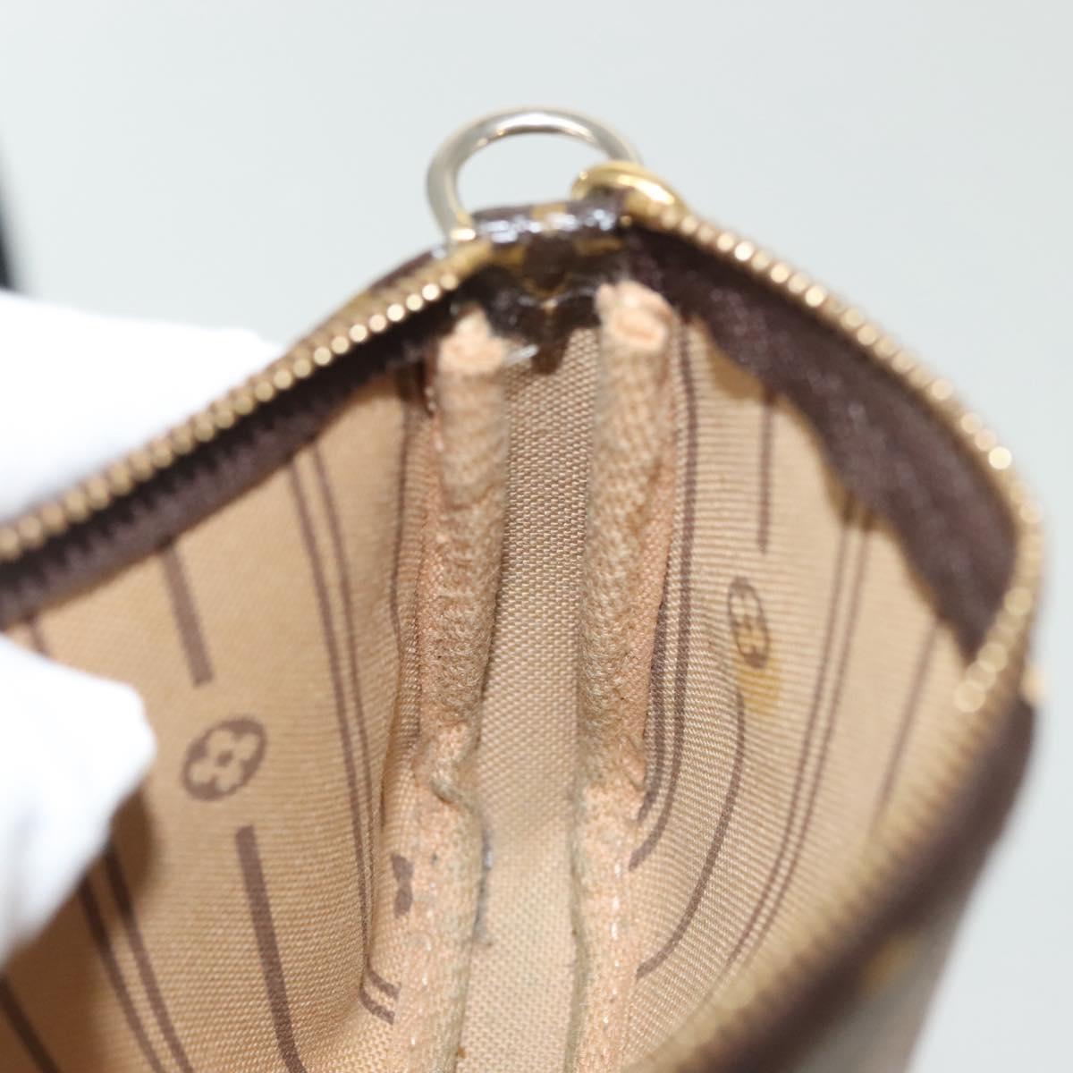 LOUIS VUITTON Monogram Patch Mini Pochette Accessoires Pouch M95804 Auth 141677V