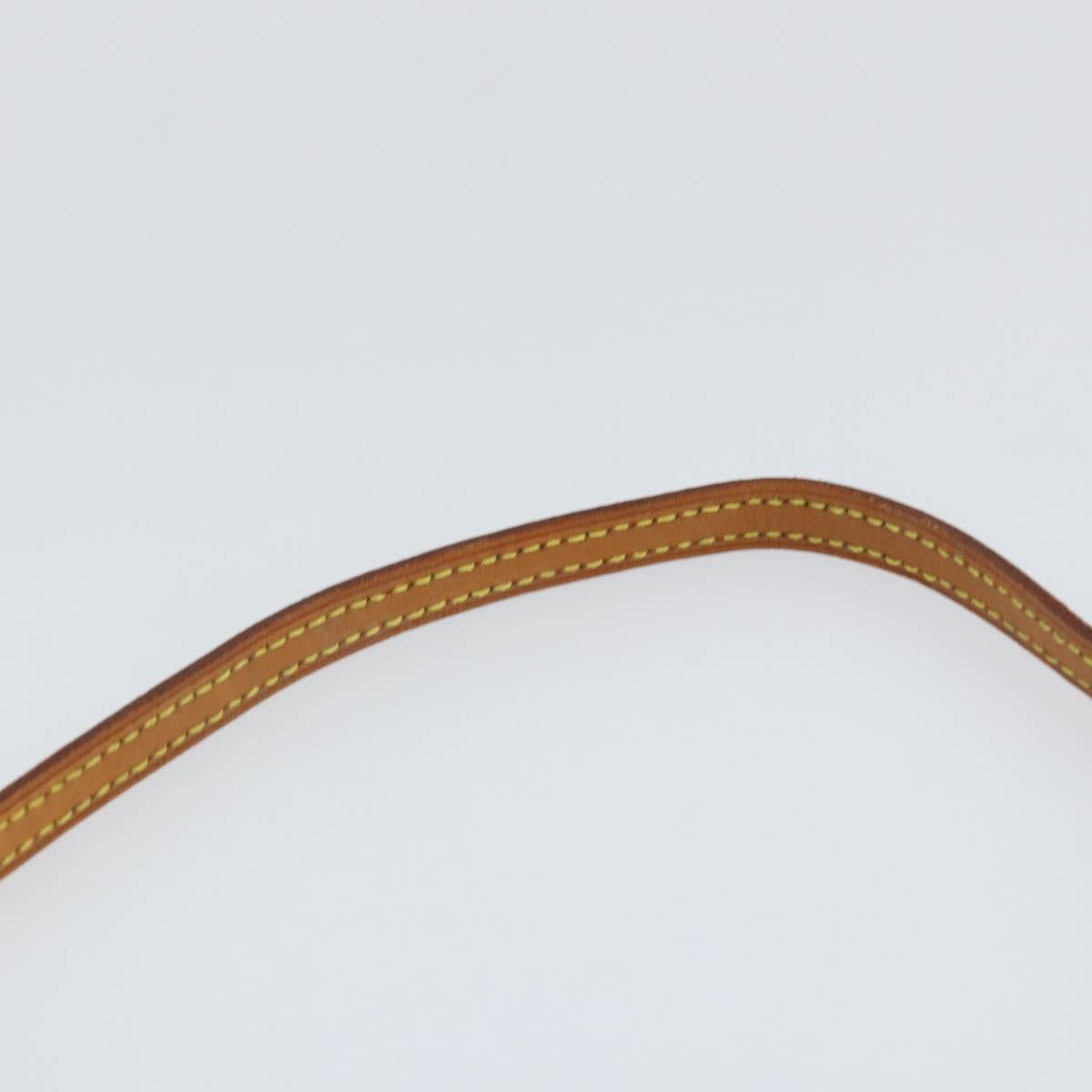 LOUIS VUITTON Graffiti Pochette Accessoires Pouch Khaki M92191 LV Auth 141678