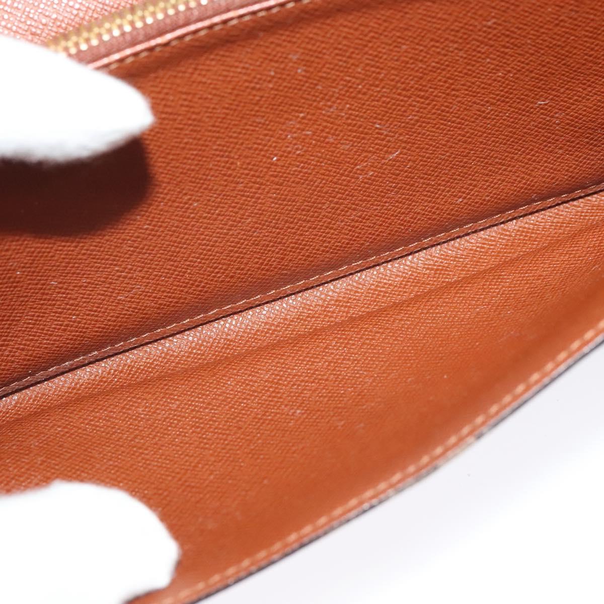 LOUIS VUITTON Graffiti Porte Monnaie Credit Long Wallet White M92189 Auth 141686