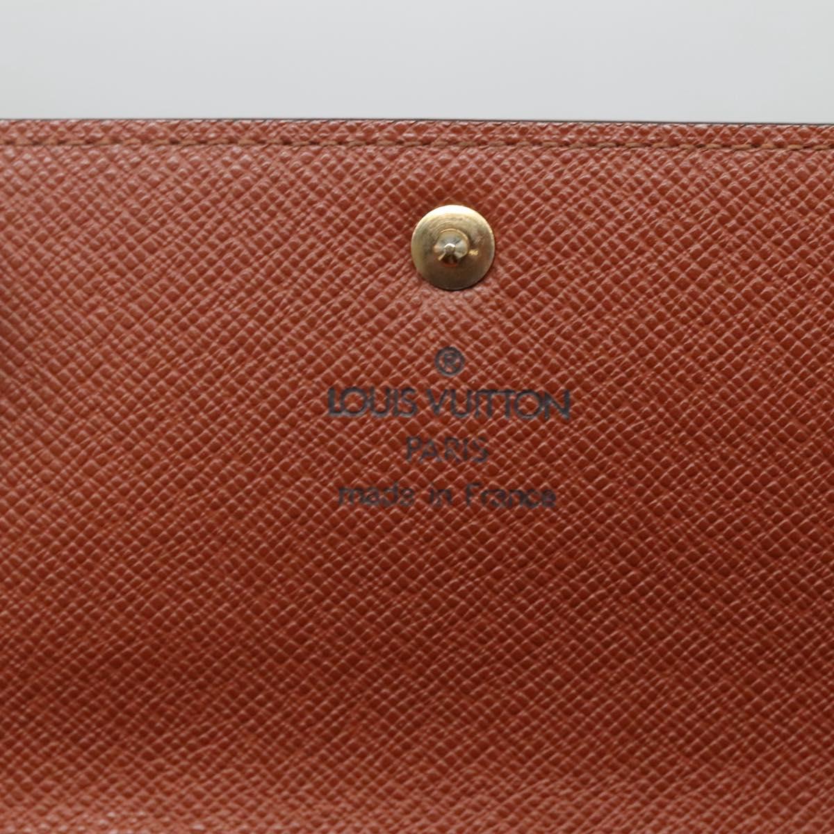 LOUIS VUITTON Graffiti Porte Monnaie Credit Wallet White M92189 LV Auth 141687V