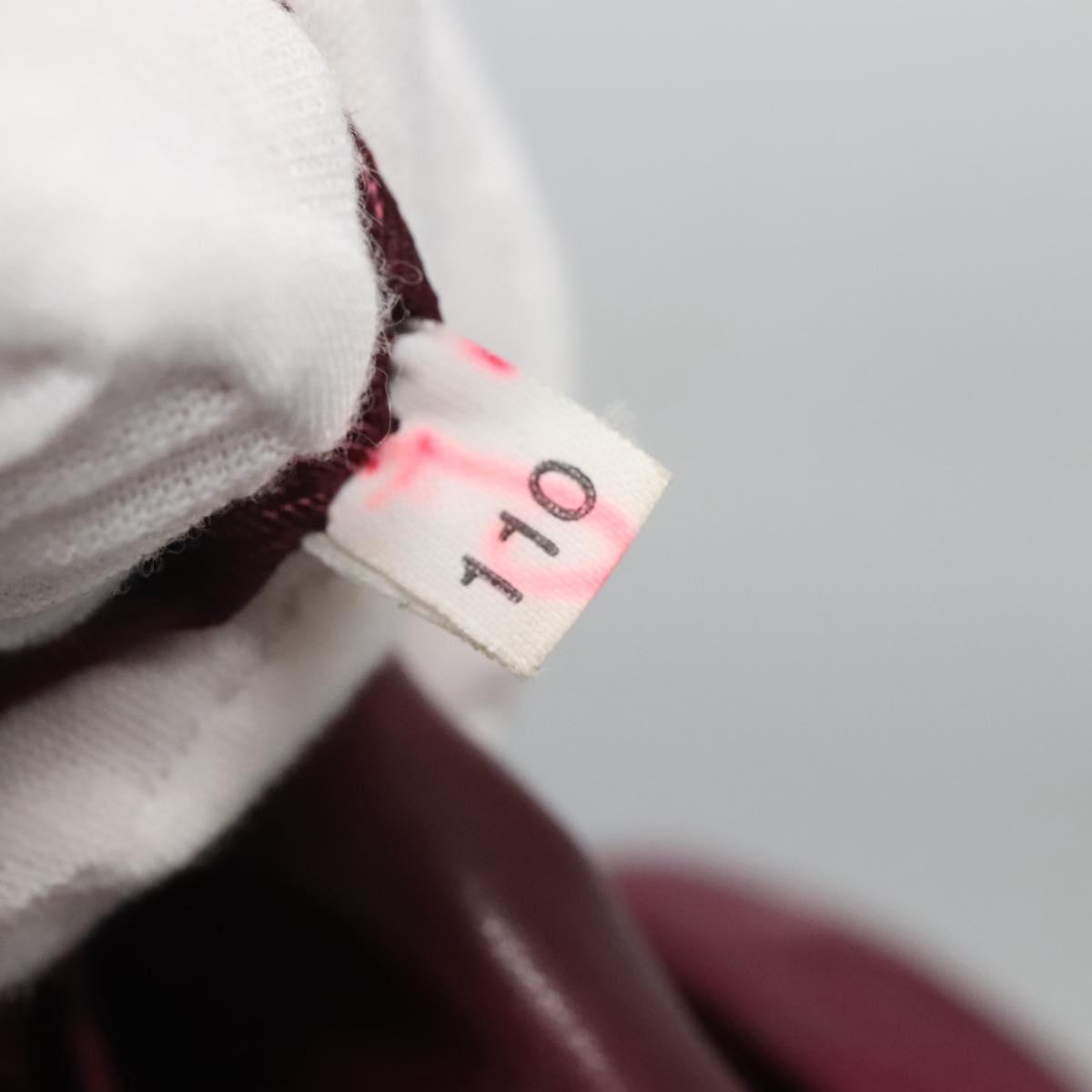 PRADA Hand Bag Nylon Purple Gold Auth 141705