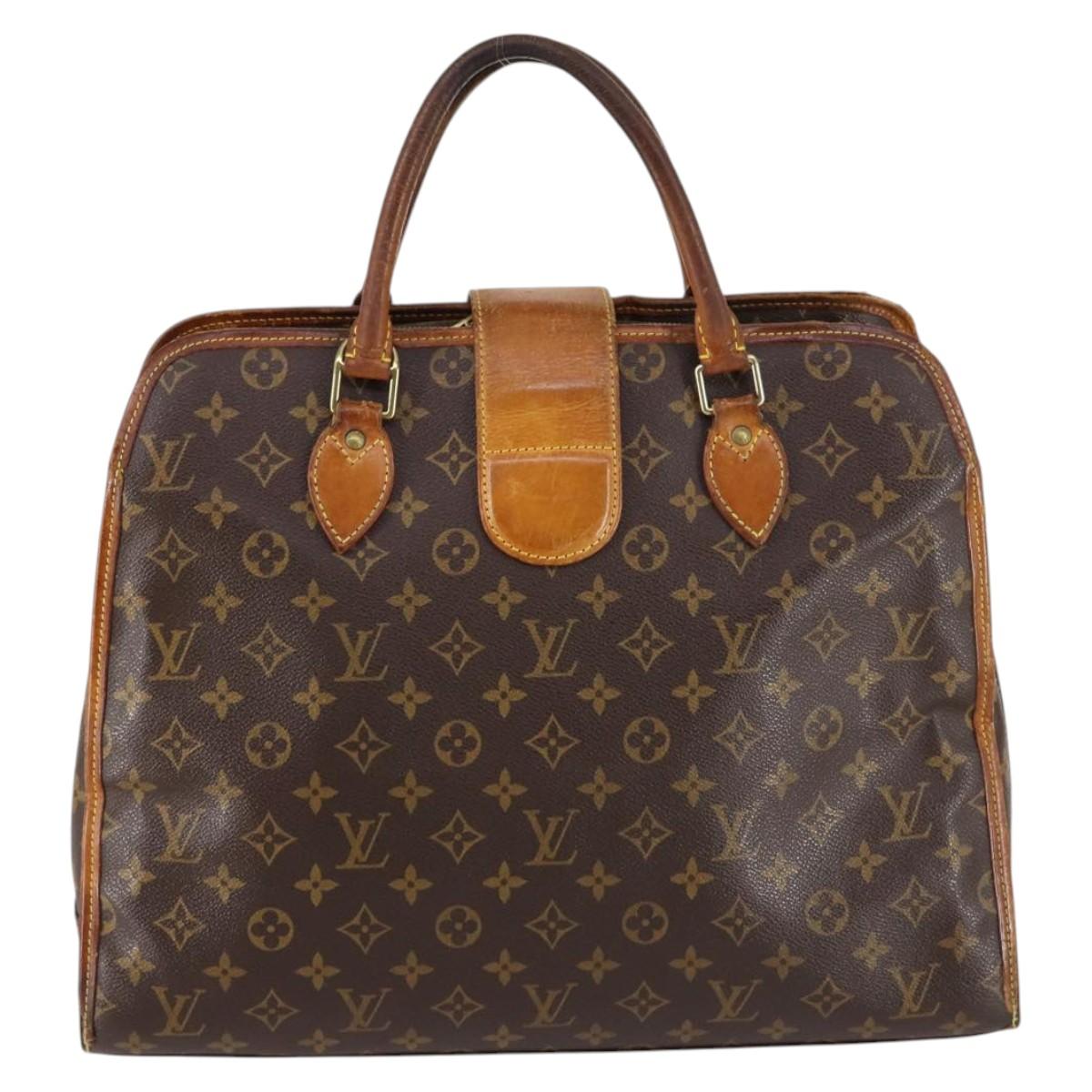 LOUIS VUITTON Monogram Rivoli Hand Bag M53380 LV Auth 141715