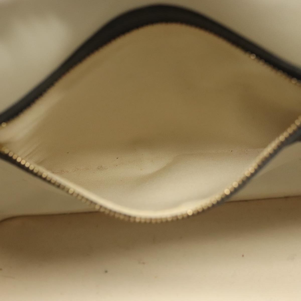 LOUIS VUITTON Monogram Mini Alma Haut Hand Bag Blue M92202 LV Auth 141760