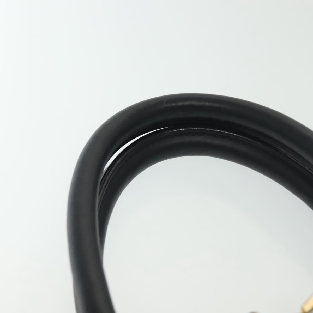 LOUIS VUITTON Monogram Mini Alma Haut Hand Bag Blue M92202 LV Auth 141760