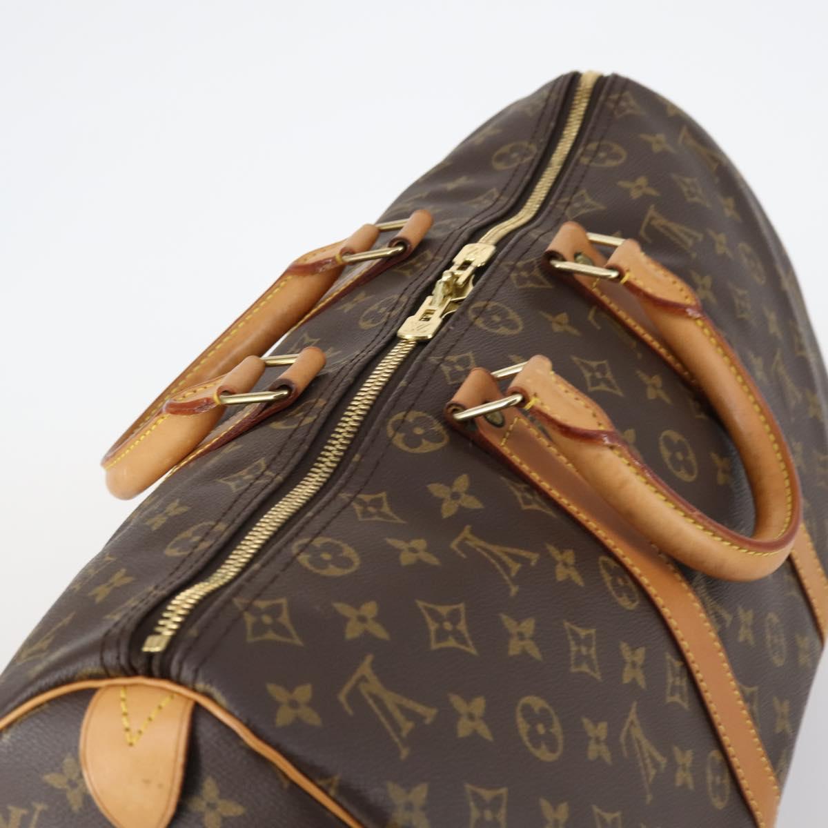 LOUIS VUITTON Monogram Keepall 45 Boston Bag M41428 LV Auth 141796
