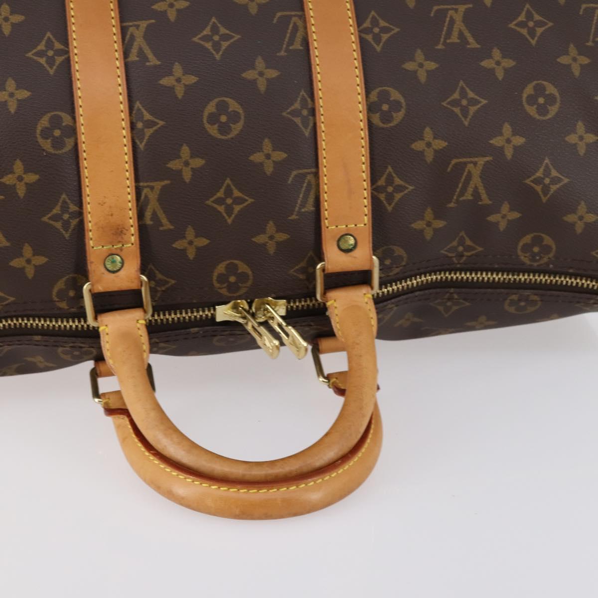 LOUIS VUITTON Monogram Keepall 45 Boston Bag M41428 LV Auth 141796