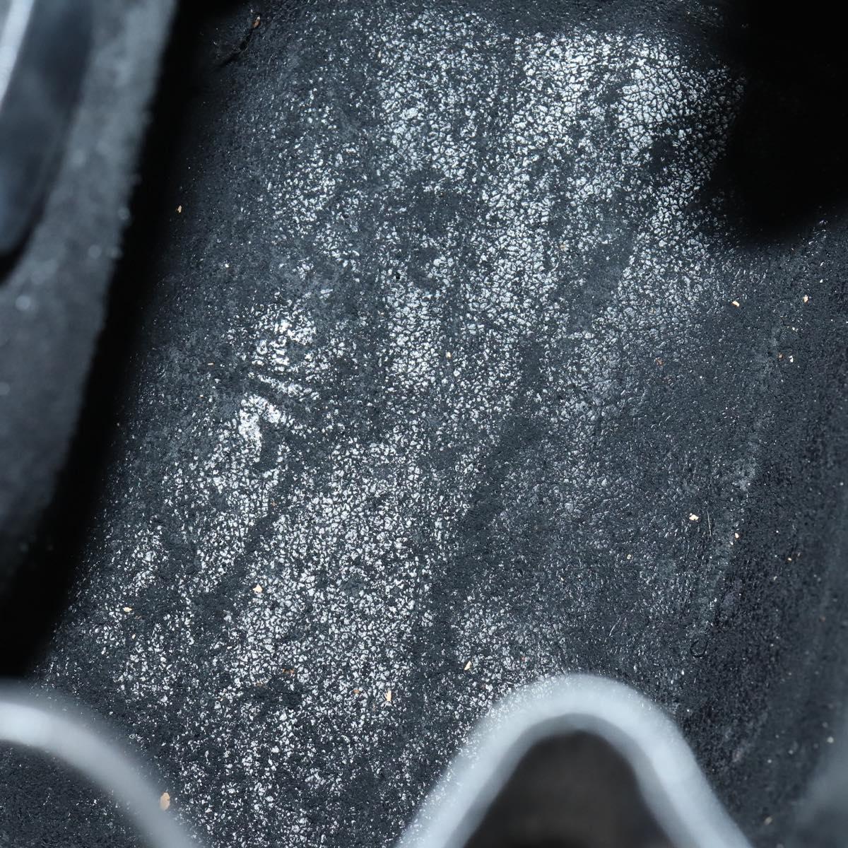 GUCCI GG Canvas Shoulder Bag Black Gold 001 2854 1627 Auth 141820