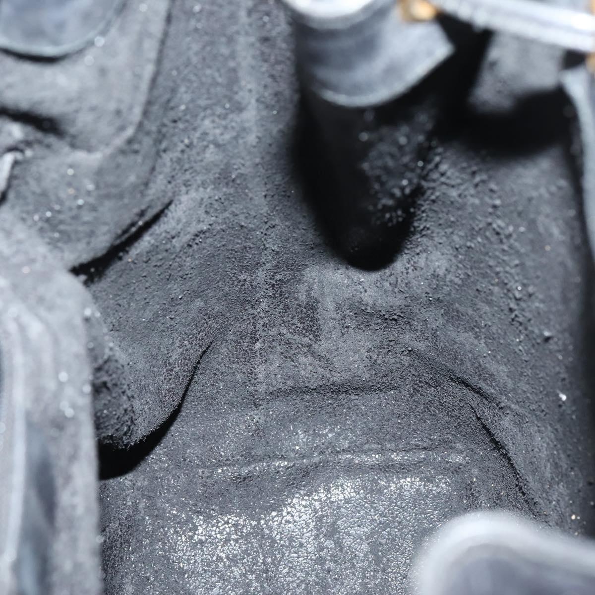 GUCCI GG Canvas Shoulder Bag Black Gold 001 2854 1627 Auth 141820